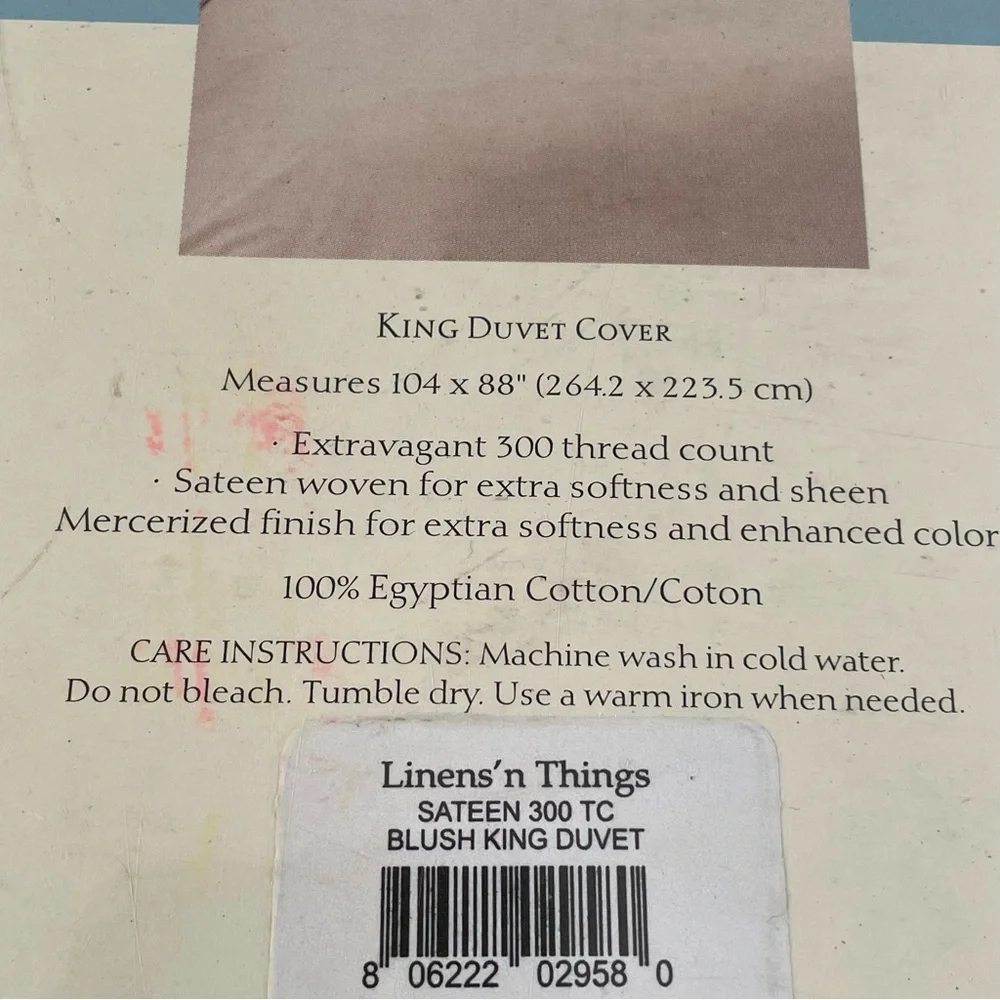 NIP King Duvet Cover
